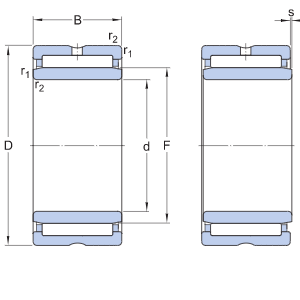 إبرة أسطواني Needle Roller Bearing